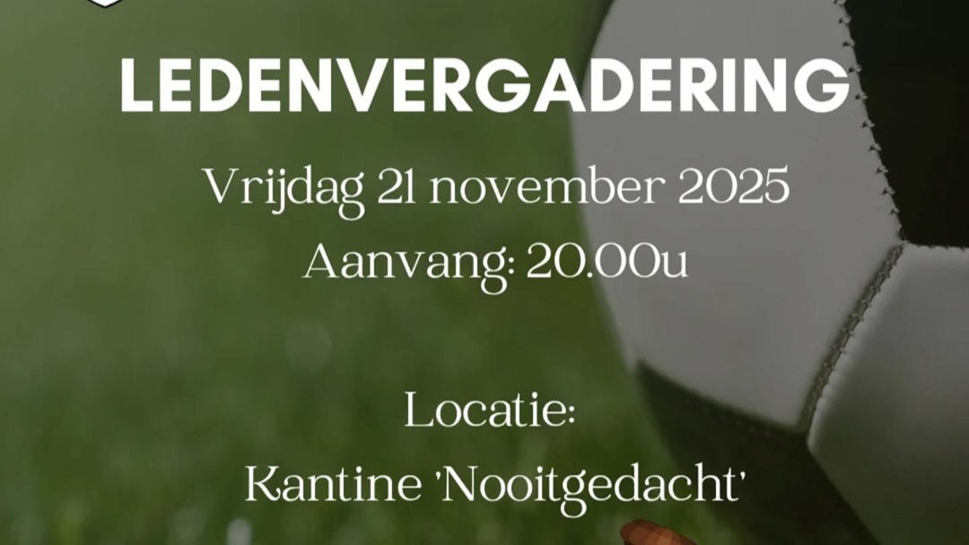 Ledenvergadering Sportvereniging Marken